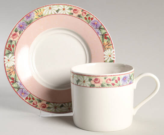 Gramercy Park Flat Cup & Saucer Set