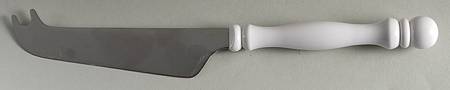 Happy Holidays Plastic Cheese Knife with Stainless Blade
