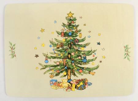 Happy Holidays Corkboard Placemat