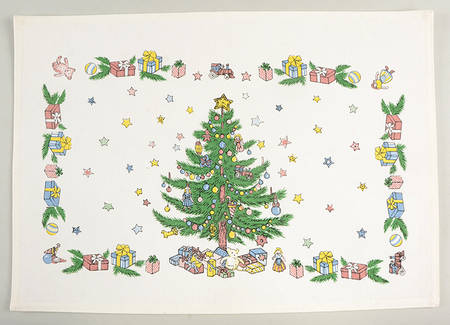 Happy Holidays Cloth Placemat by Nikko