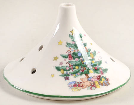 Happy Holidays Potpourri Box, Lid Only