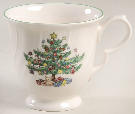 Happy Holidays Footed Cup