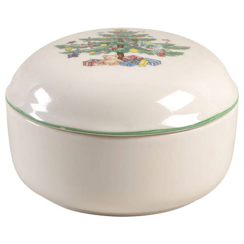 Happy Holidays Bon Bon & Lid by Nikko