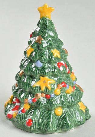 Happy Holidays Figural Salt Shaker