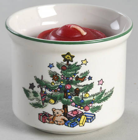 Happy Holidays Candle Lamp No Shade