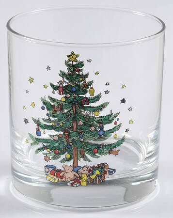 Happy Holidays Glassware Votive No Candle