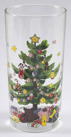 Happy Holidays Glassware Highball by Nikko