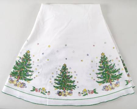 Happy Holidays 60" Round Tablecloth