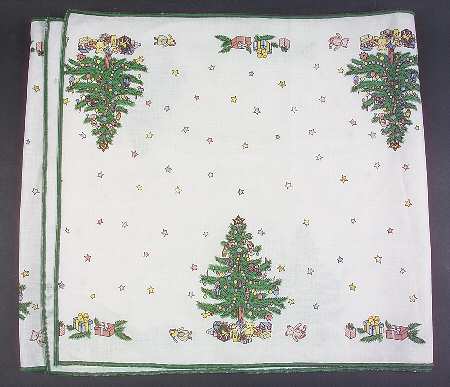 Happy Holidays Cloth Table Runner