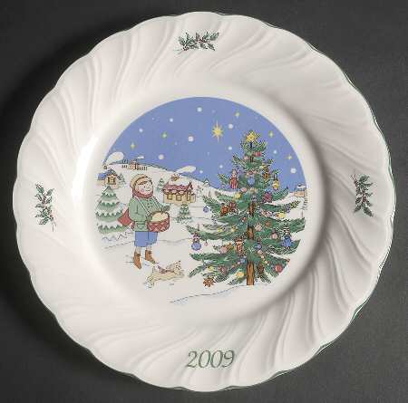 Happy Holidays 2009 Collector Plate