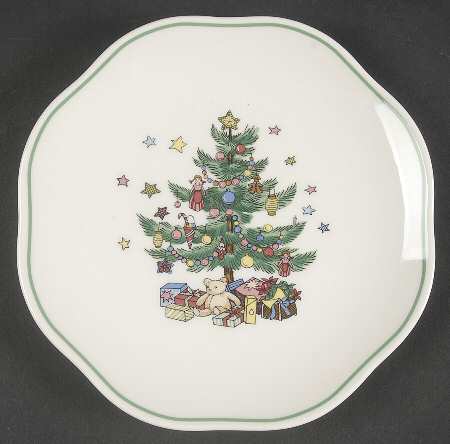 Happy Holidays 6" Party Plate