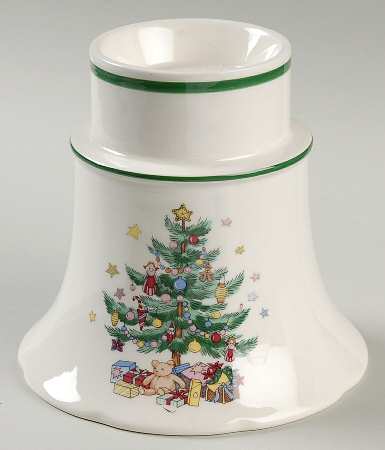 Happy Holidays Candle Lamp No Shade