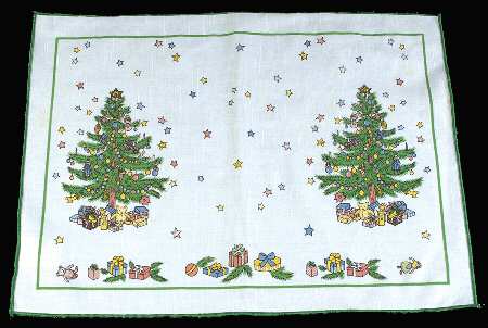 Happy Holidays Cloth Placemat by Nikko