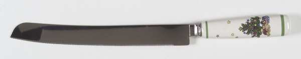 Happy Holidays Bread Knife & Stainless Blade