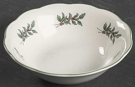 Happy Holidays Dip Bowl for Chip & Dip Set