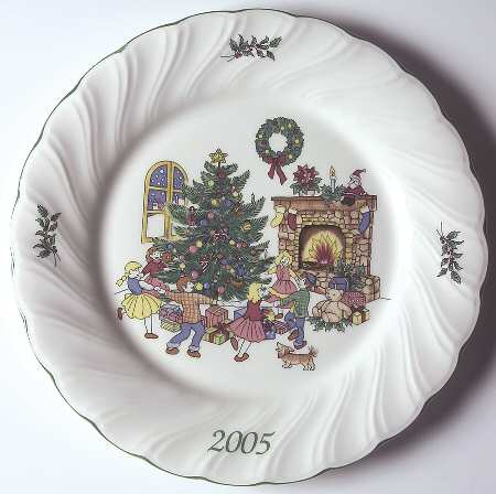 Happy Holidays 2005 Collector Plate by Nikko