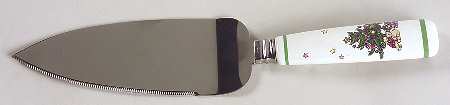 Happy Holidays Pie Server with Stainless Blade by Nikko