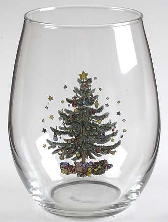 Happy Holidays 21 Oz Glassware Tumbler by Nikko