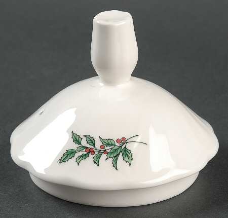 Happy Holidays Lid for Teapot