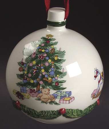 Happy Holidays Round Ornament