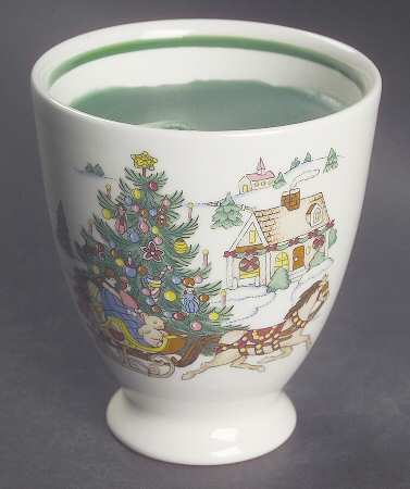 Happy Holidays Votive Candleholder