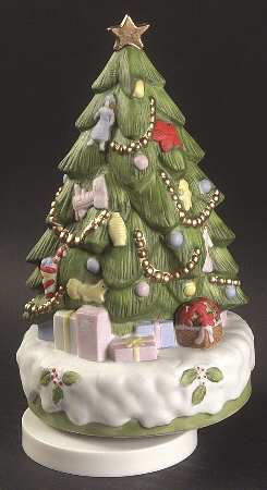 Happy Holidays 6" Musical Christmas Tree