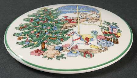 Happy Holidays Lid for 5" Round Box