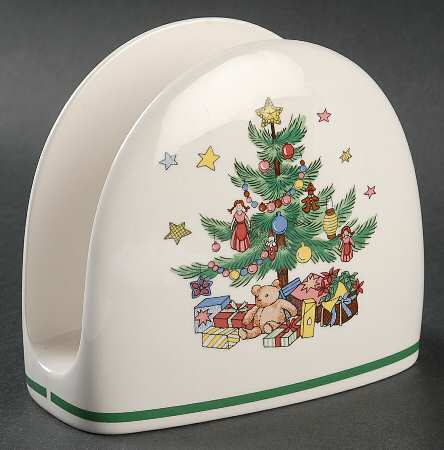Happy Holidays Napkin Holder by Nikko