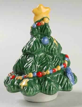 Happy Holidays Lid for Figural Sugar Bowl