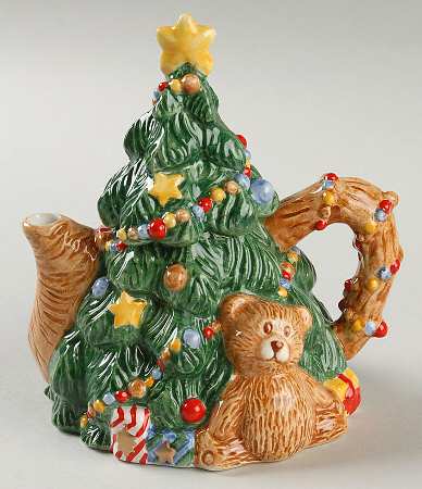 Happy Holidays Figural Creamer