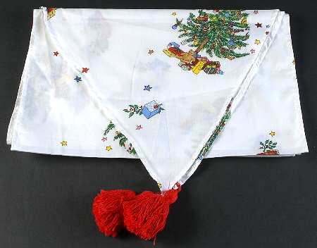 Happy Holidays 17" X 87" Cloth Table Runner