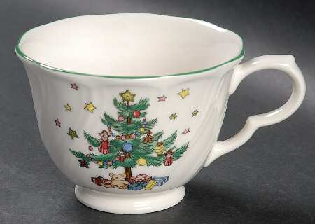 Happy Holidays Footed Cup
