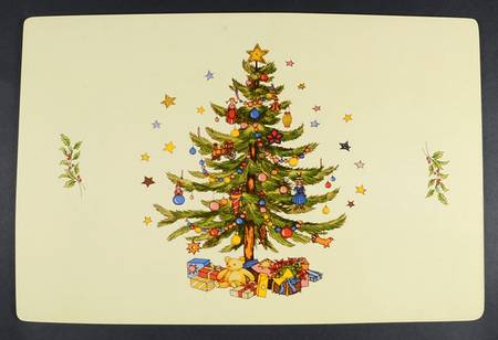 Happy Holidays Corkboard Placemat by Nikko