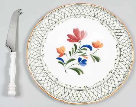 Hampton 2 Piece Cheese Dish and Knife Set
