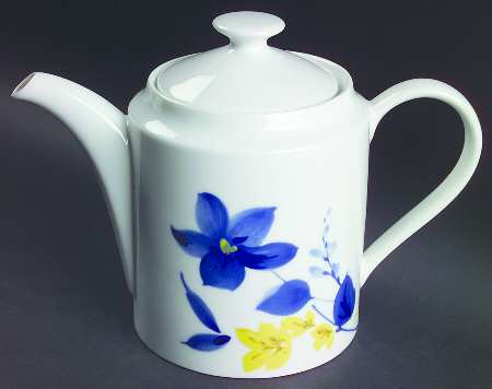 Heavenly Blue Coffee Pot & Lid