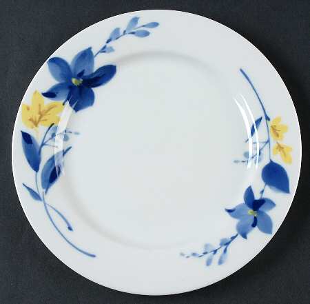 Heavenly Blue Salad Plate