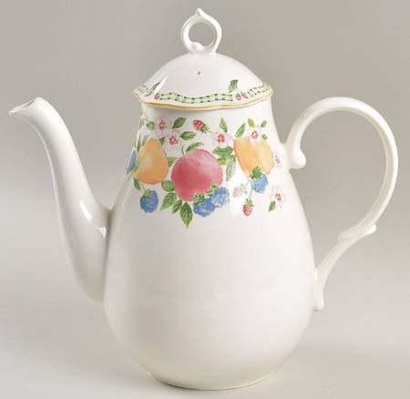 In Season Coffee Pot & Lid