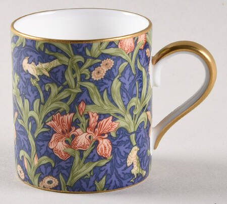 Iris Flat Demitasse Cup