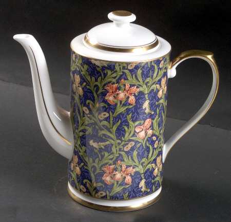 Iris Coffee Pot & Lid