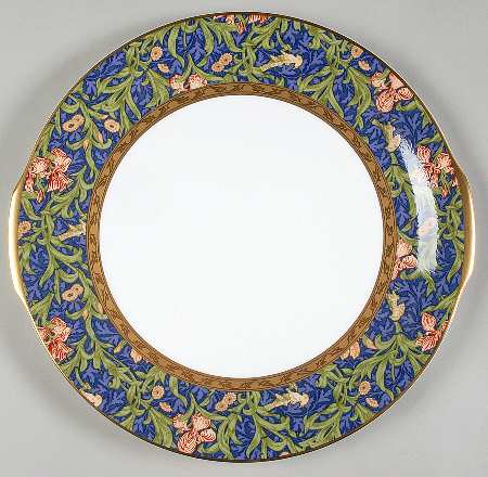 Iris Handled Cake Plate