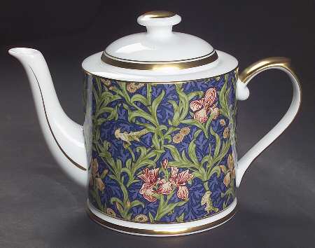 Iris Teapot & Lid