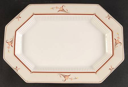 Ivory 13" Oval Serving Platter
