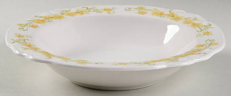 Jonquil Rim Soup Bowl