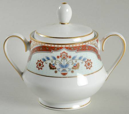 Kashmir Sugar Bowl & Lid