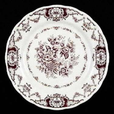 Windsor Brown Multicolor 12" Chop Plate (Round Platter)