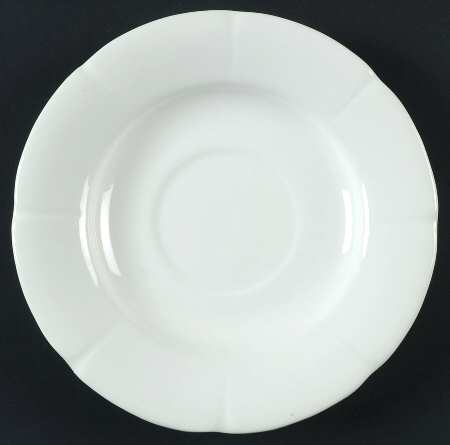 Lotus White Saucer