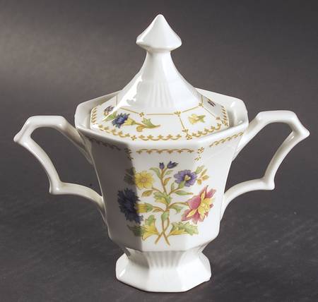 Magenta Sugar Bowl & Lid