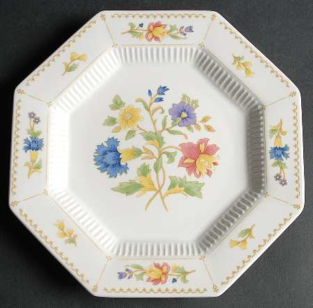 Magenta Salad Plate by Nikko