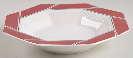 Mardi Gras Rim Soup Bowl