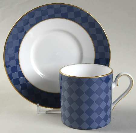 Majestic Flat Demitasse Cup & Saucer Set